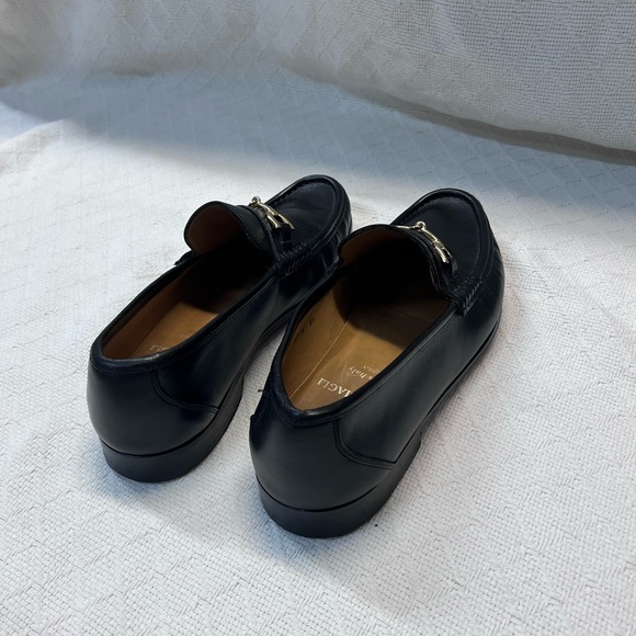 Bruno Magli Black Loafers - Picture 2 of 5